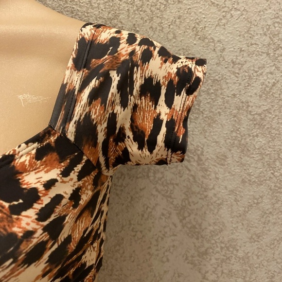 SHEIN Leopard Print Bikini - Brown and Black - Picture 8 of 16